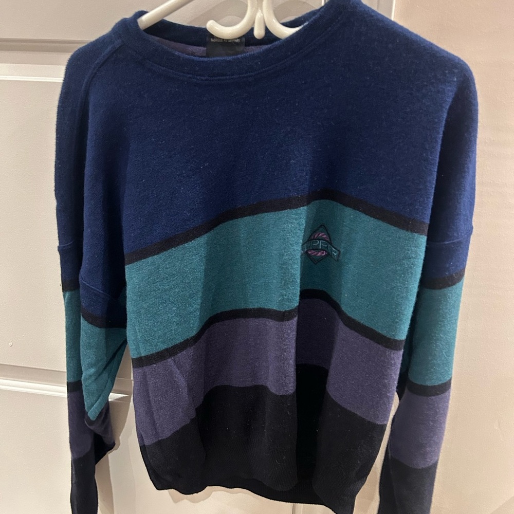 Vintage Danish/Denmark CLIPPER Wool sweater - size XL
